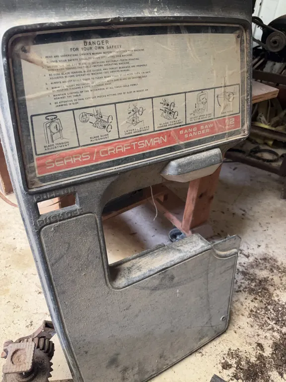 Sears/Craftsman 12" Band Saw Sander