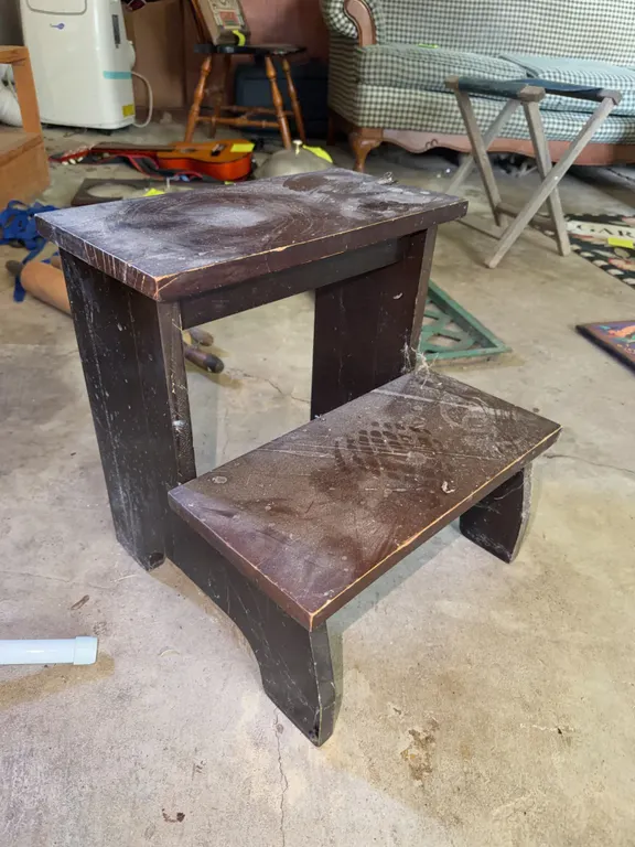 Wooden Step-Stool