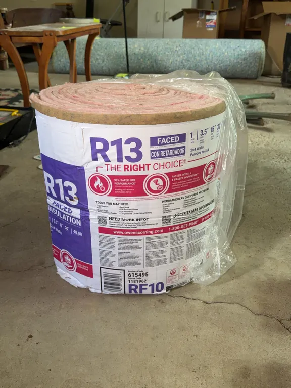 Roll of R13 Insulation
