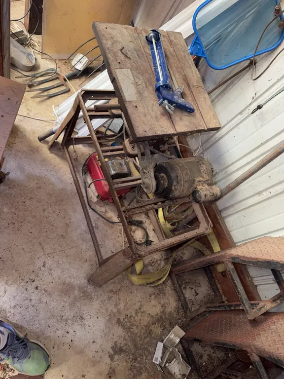 Vintage Belt Driven Table Saw