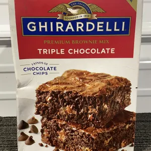 *NEW* Ghirardelli, Triple Chocolate Premium Brownie Mix, 6 Packs - Best By: 10/2027