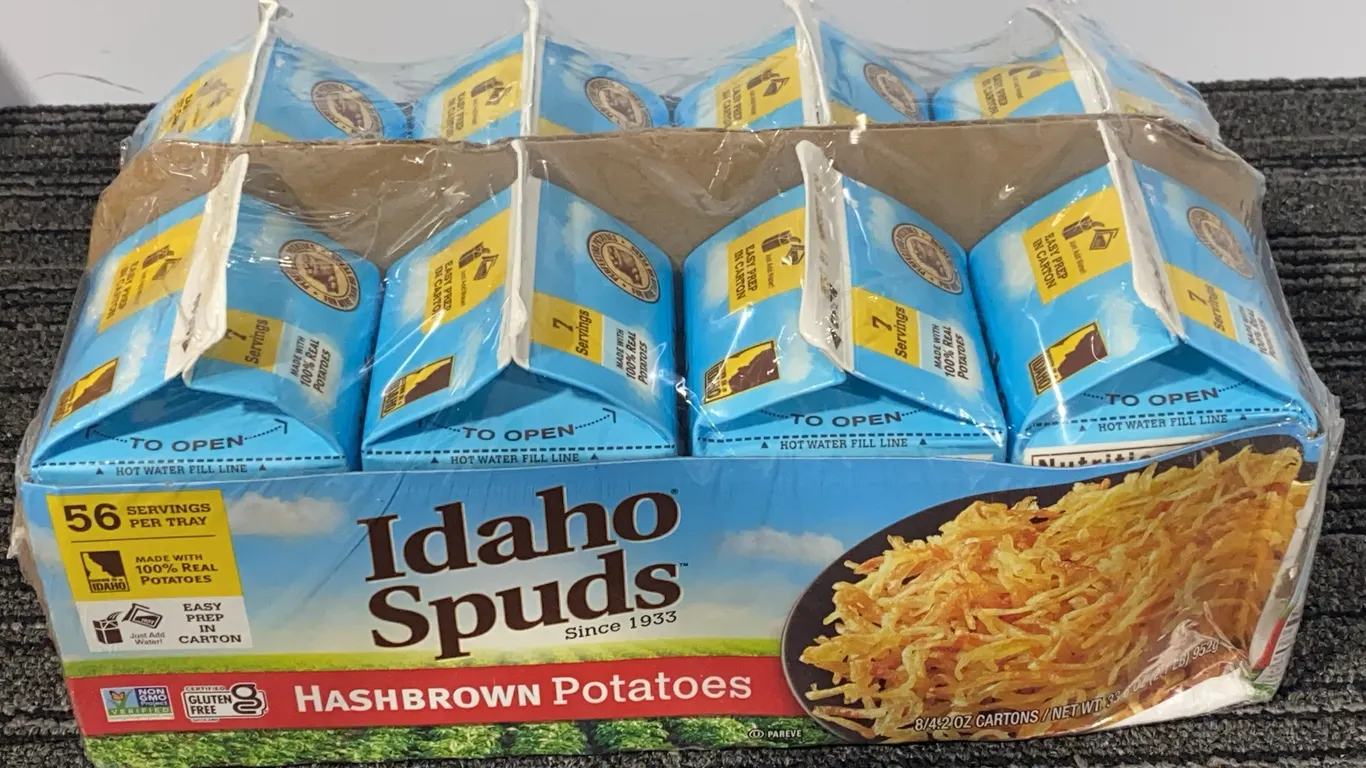 *NEW* Idaho Spuds Hashbrown Potatoes 8 PK. - Best Buy 3/2027