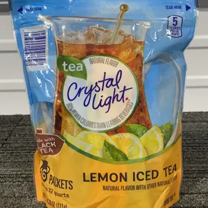 *NEW* Crystal Light Lemon Iced Tea, 16 Pitcher Packets - Best By: 12/2027
