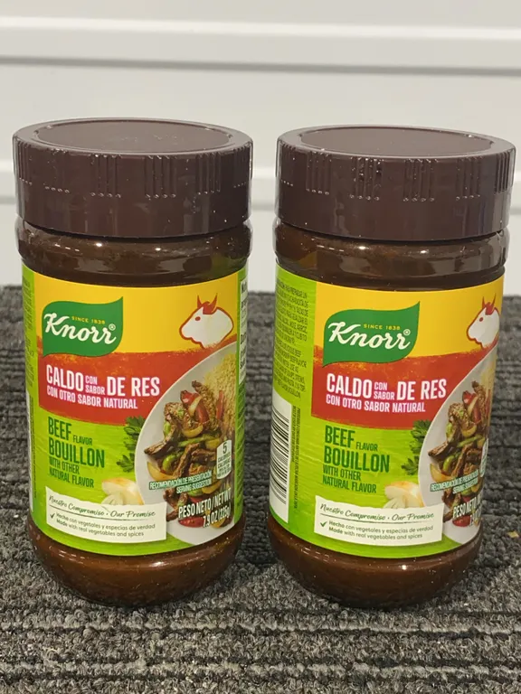 *NEW* 2 Pack Knorr Beef Flavor Bouillon - Best By: 7/2027