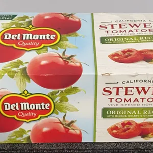 *NEW* Del Monte Stewed Tomatoes, 8 Cans - Best By: 5/2027