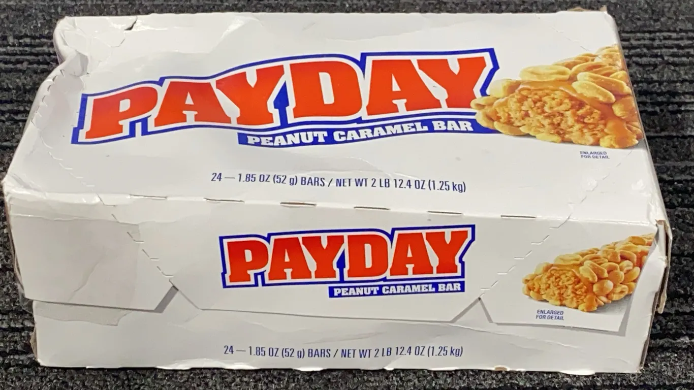 *NEW* Payday Peanut Caramel Bars 24 Bars - Best By 7/2026