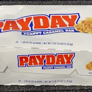 *NEW* Payday Peanut Caramel Bars 24 Bars - Best By 7/2026