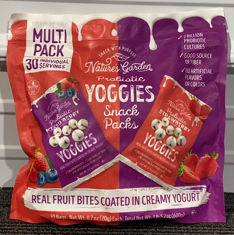 *NEW* Nature's Garden Probiotic Yoggies Multi Pack - Best By: 5/2027