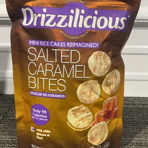 *NEW*  Drizzilicious Salted Caramel Bites, 4 OZ - Best By: 1/2027