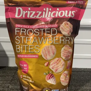 *NEW* Drizzilicious Frosted Strawberry Mini Rice Cakes - Best By 12/2026