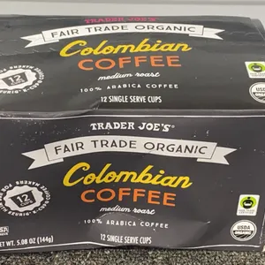 *NEW* Trader Joe's Colombian Coffee Cups, 12 Pods - Best By: 3/2027