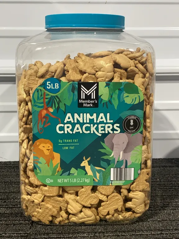 *NEW* Member's Mark Animal Crackers, 5 LB - Best By: 1/2027