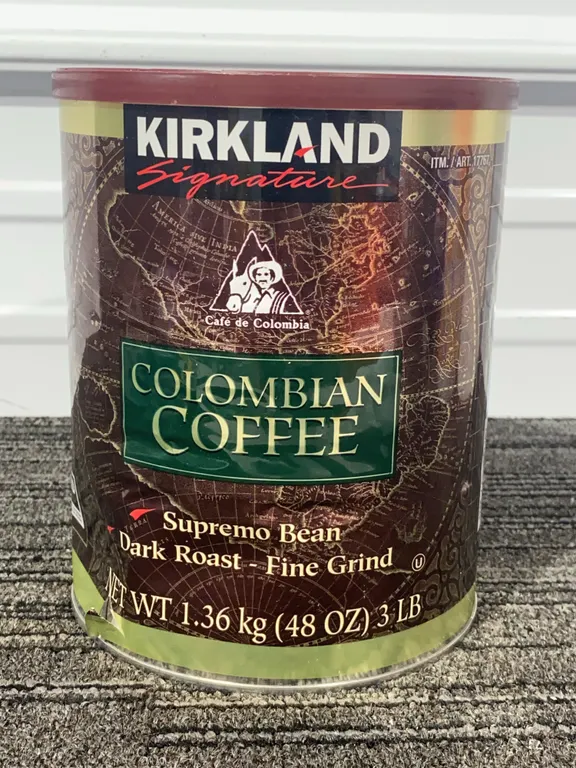 *NEW* Kirkland Signature Colombian Coffee, Dark Roast, 3 LB - Best By: 5/2028