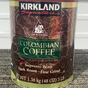 *NEW* Kirkland Signature Colombian Coffee, Dark Roast, 3 LB - Best By: 5/2028