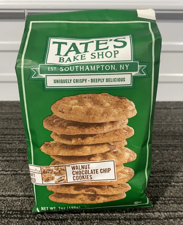 *NEW* Tate's Bake Shop Cookies Walnut Chocolate Chip, 7.0 OZ - Best By: 10/2026