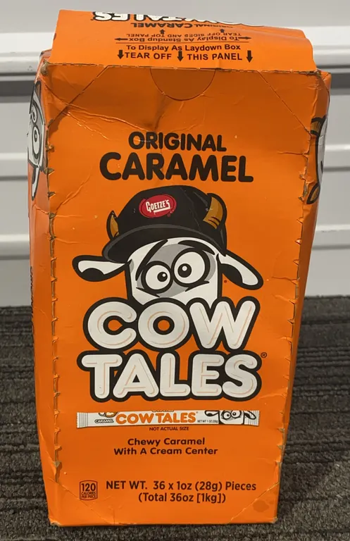 *NEW* Caramel Cow Tales Box, 36 Count - Best By: 9/2027