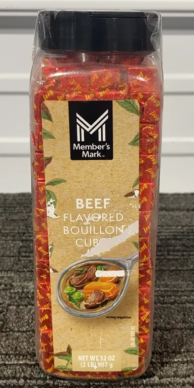 *NEW* Member's Mark Beef Flavored Bouillon Cubes - Best By 11/2026