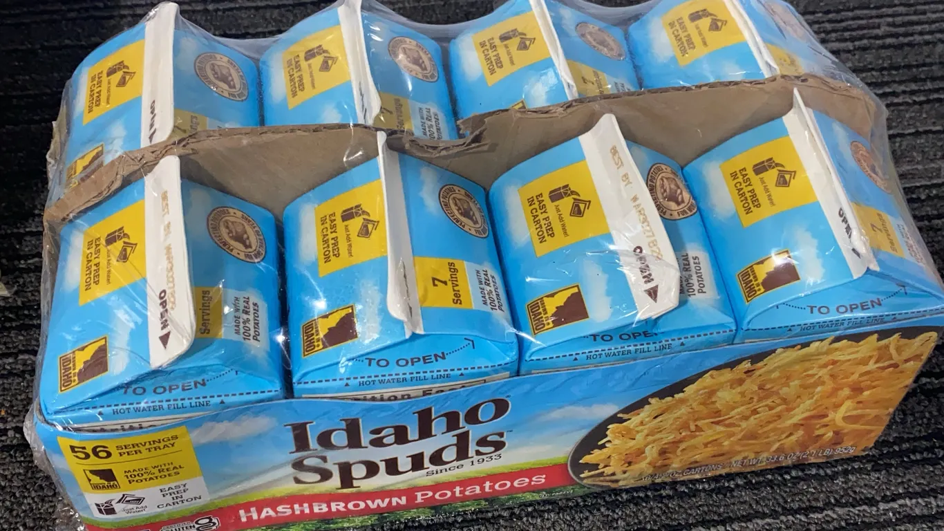 *NEW* Idaho Spuds Hashbrown Potatoes 8 PK. - Best Buy 3/2027