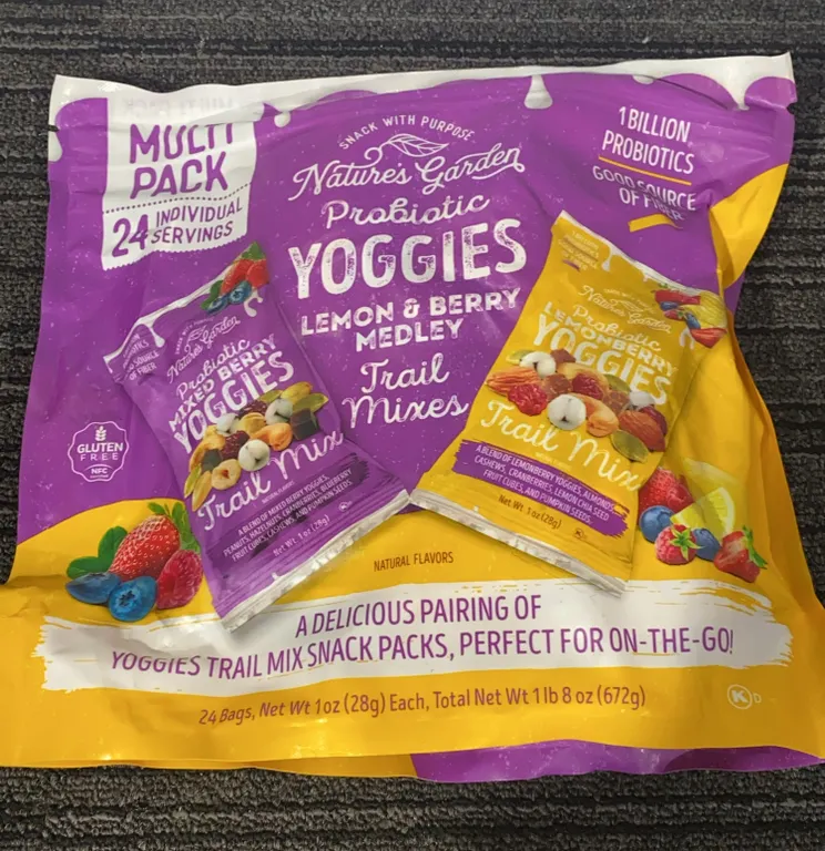*NEW* Nature's Garden Probiotic Yoggies Trail Mix - Best By: 3/12/27