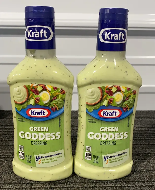 *NEW* 2 Pack, Kraft Green Goddess Dressing, 16 OZ Each - Best By: 10/2026