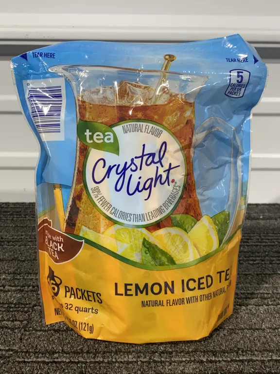 *NEW* Crystal Light Lemon Iced Tea, 16 Pitcher Packets - Best By: 12/2027