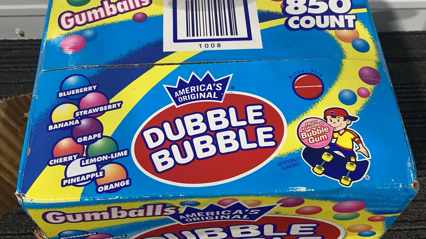 *NEW* Dubble Bubble Assorted Gumballs, 850 Ct - Best By: Not Visible