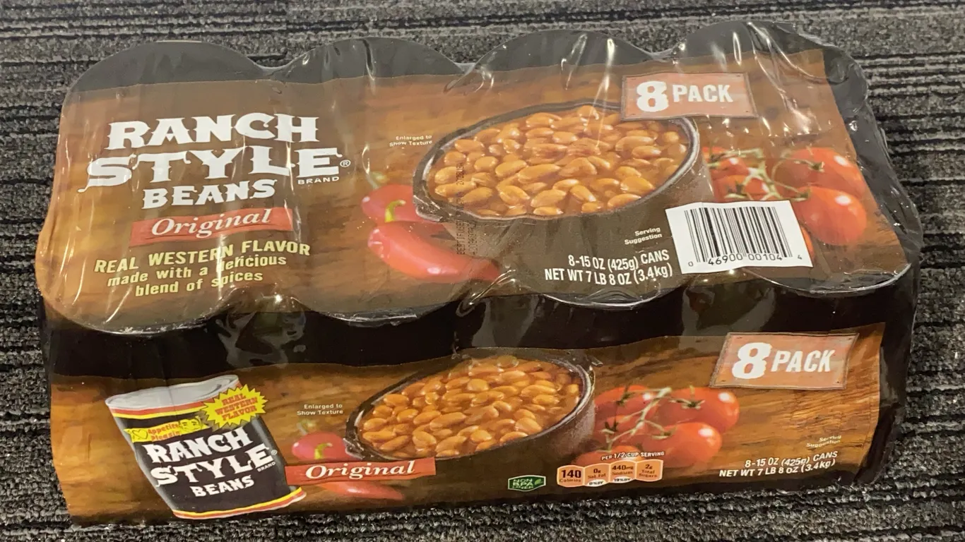 *NEW* Ranch Style, Canned Pinto Beans, Western Flavor, 15 OZ 8 Pack - Best By: 4/2028