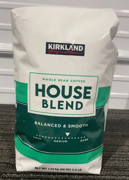 *NEW* Kirkland Signature House Blend Whole Bean Coffee, 2.5 LBS - Best By: 5/2027