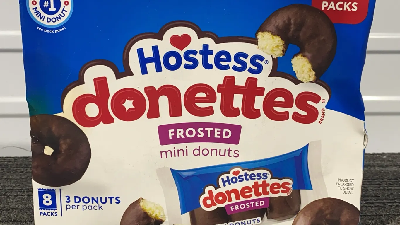 *NEW* Hostess Frosted Donettes Mini Donuts, 8 Packs - Best By: 6/27/2026