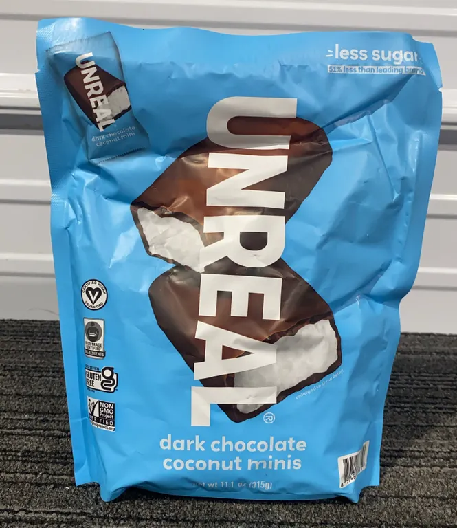 *NEW* UNREAL Dark Chocolate Coconut Minis, 11.1 OZ - Best By: 2/7/27