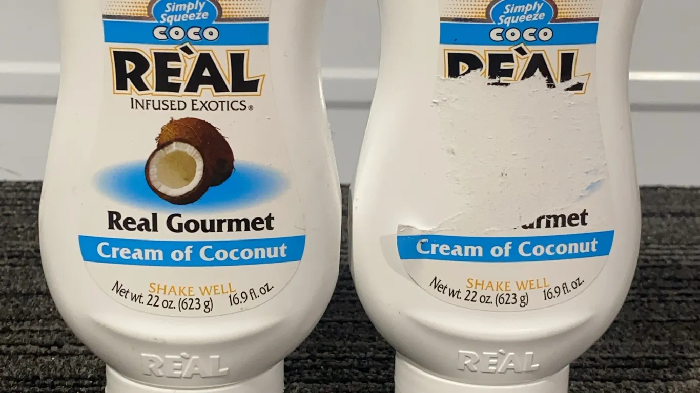 *NEW* 2 Coco Real Cream of Coconut, 16.9 OZ Each - Best By: 3/2028