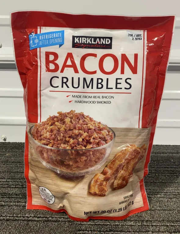 *NEW* Kirkland Signature Bacon Crumbles, 20 OZ - Best By: 4/10/2026