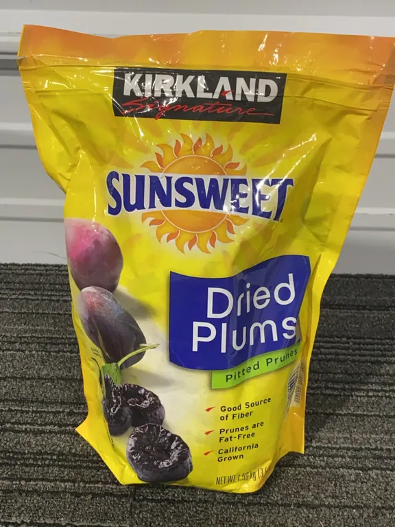 *NEW* Kirkland Signature, Sunsweet Whole Dried Plums, 3.5 lbs - Best By: 10/2027