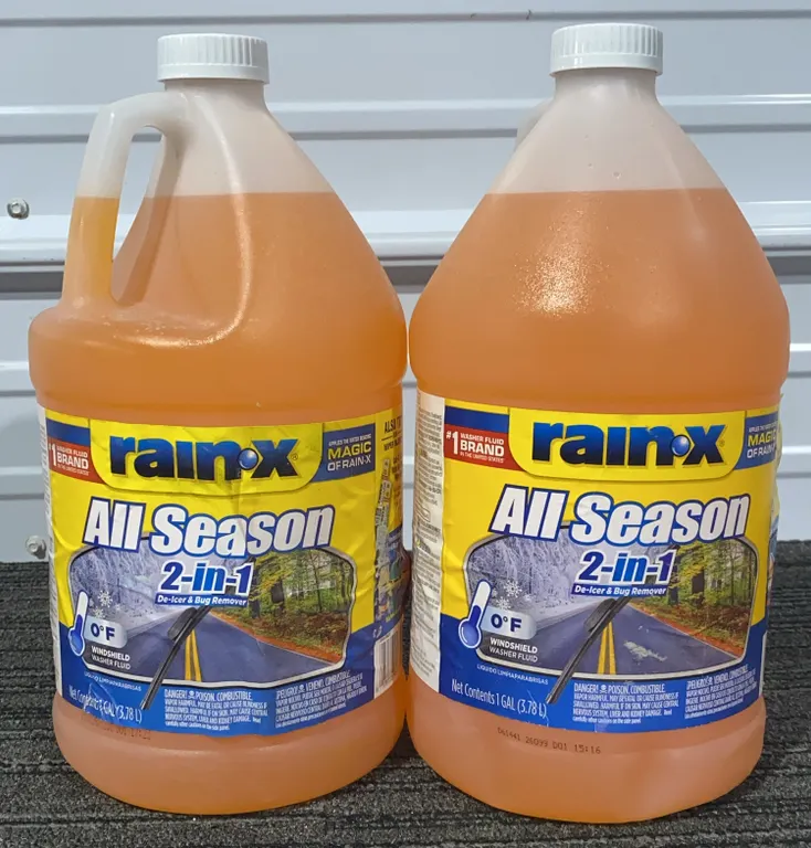 *NEW* Rain-X All Season 2-in-1 Windshield Wash, 1 Gallon Each