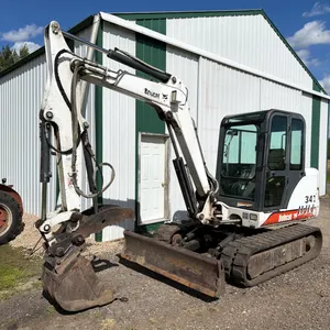 Bobcat 341D Excavator, Rubber Tracks, S/N 233211475
