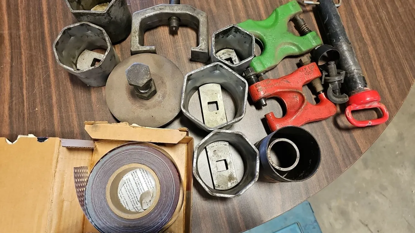 Rivet Punches, Reflective Tape, Hub Wrenches, Etc