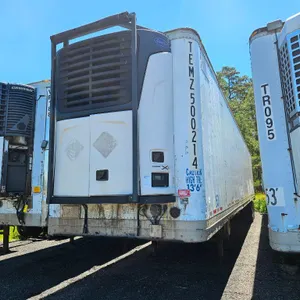 2003 Wabash 53' Reefer Van Trailer w/ Carrier 7300Rx4 Reefer Unit