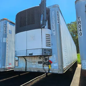 2001 Great Dane 53' Reefer Van Trailer w/ Carrier Phoenix Ultra XL Reefer Unit