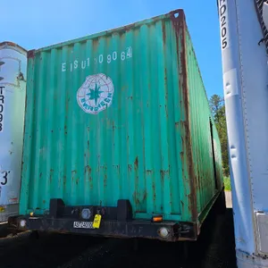 1984 40' Steel Shipping Container Trailer (Open Side)