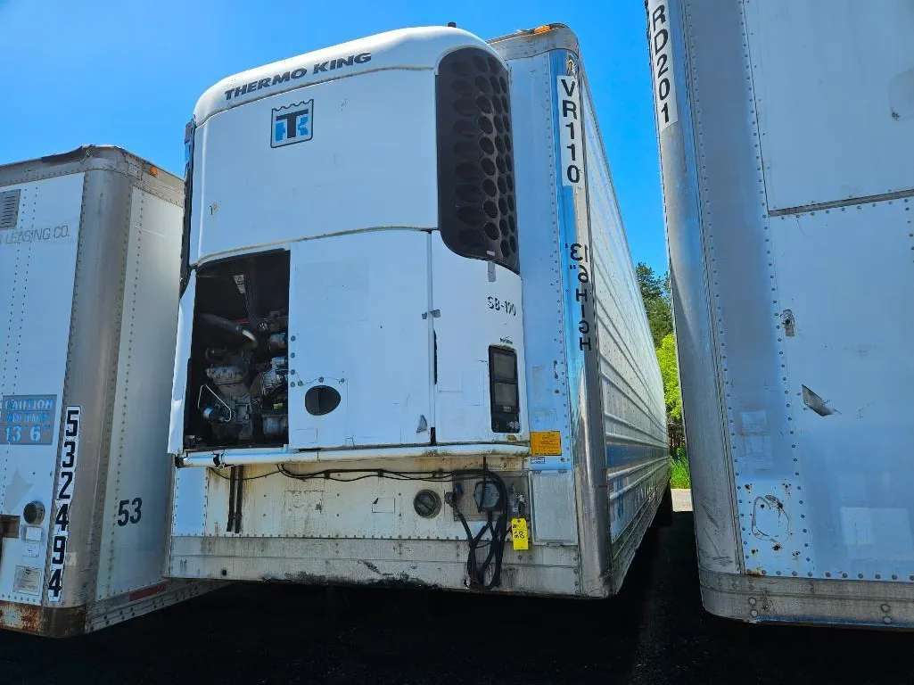 2004 Utility VS2RA 53' Reefer Van Trailer w/ Thermo-King SB-190 Reefer Unit