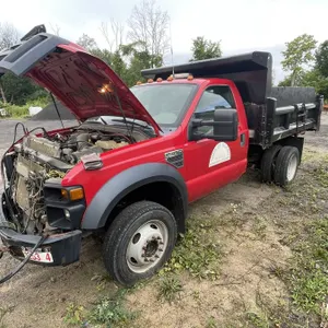 2009 Ford F450 Dump Truck with Plow