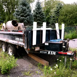 2010 Bri-Mar DT712T-12 Trailer/H574