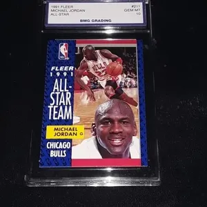 1991 Fleer Michael Jordan #211 GEM MT 10