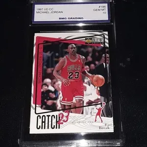 1997 UD CC Michael Jordan #186 GEM MT 10