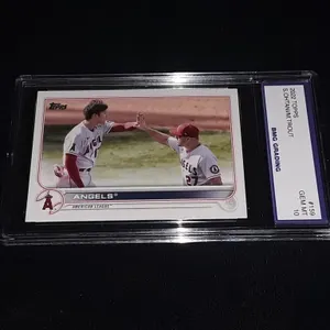 2022 Topps S. Ohtani/M. Trout #159 GEM MT 10