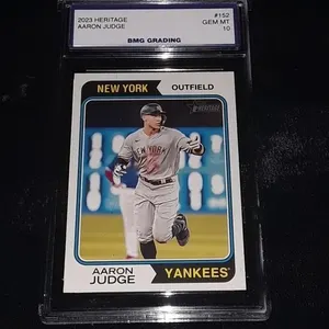 2023 Heritage Aaron Judge #152 GEM MT 10