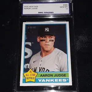 2025 Heritage Aaron Judge #380 GEM MT 10