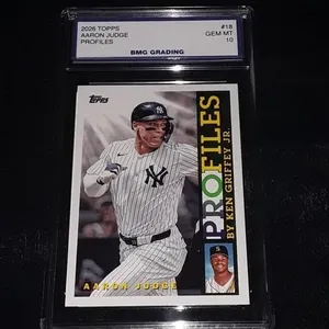 2026 Topps Aaron Judge #18 GEM MT 10
