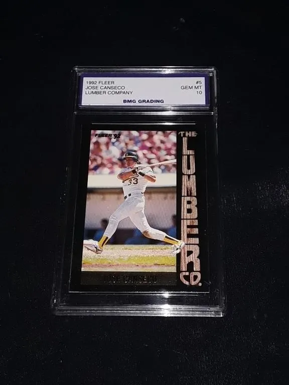 1992 Fleer Jose Canseco #5 GEM MT 10