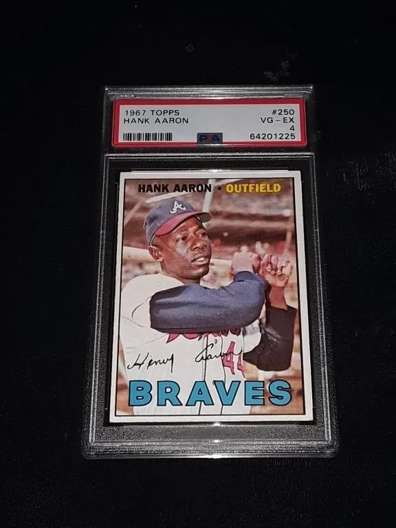 1967 Topps Hank Aaron PSA 4